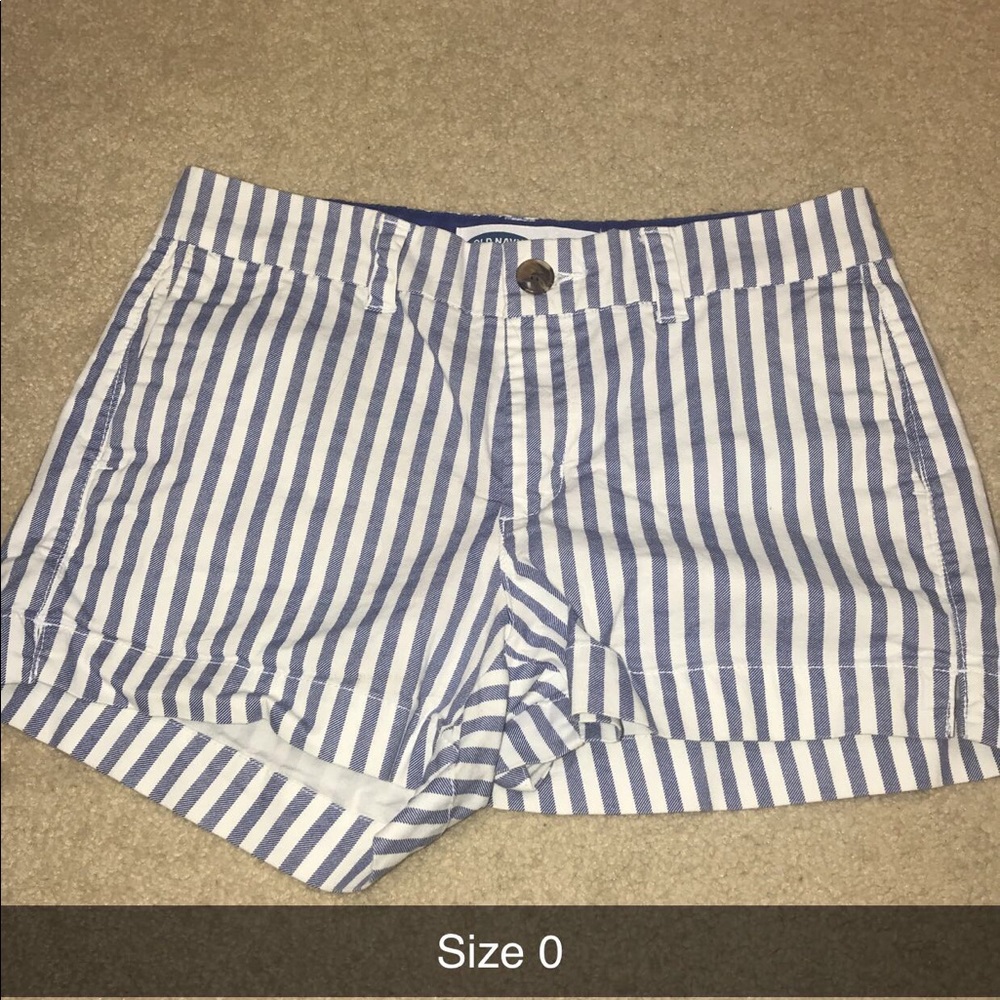 Striped shorts
